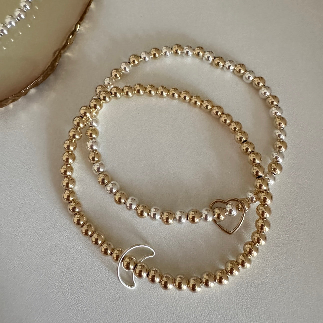 Luxe Mixed Metals Charm Stack Gift Set