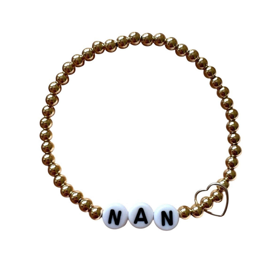 14kt Gold Filled Luxe Personalised Charm Bracelet