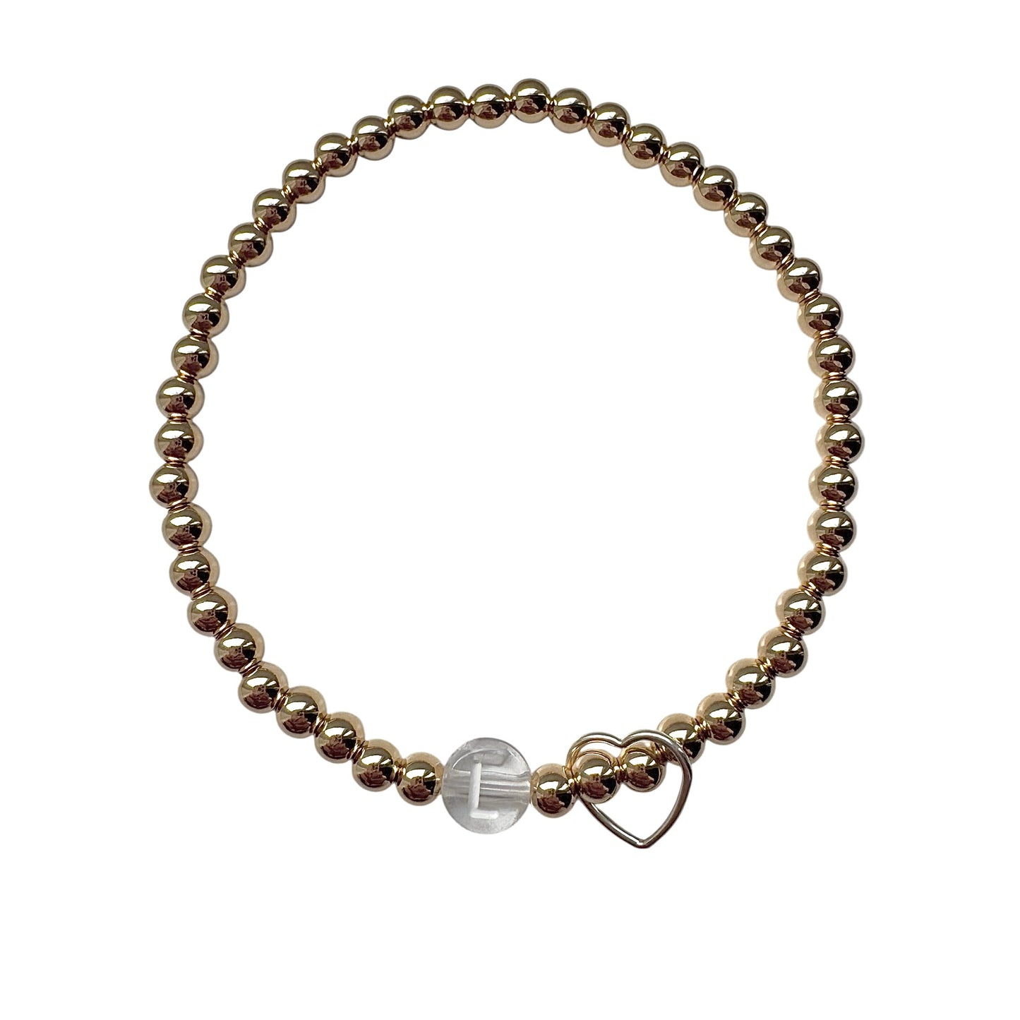 14kt Gold Filled Luxe Personalised Charm Bracelet