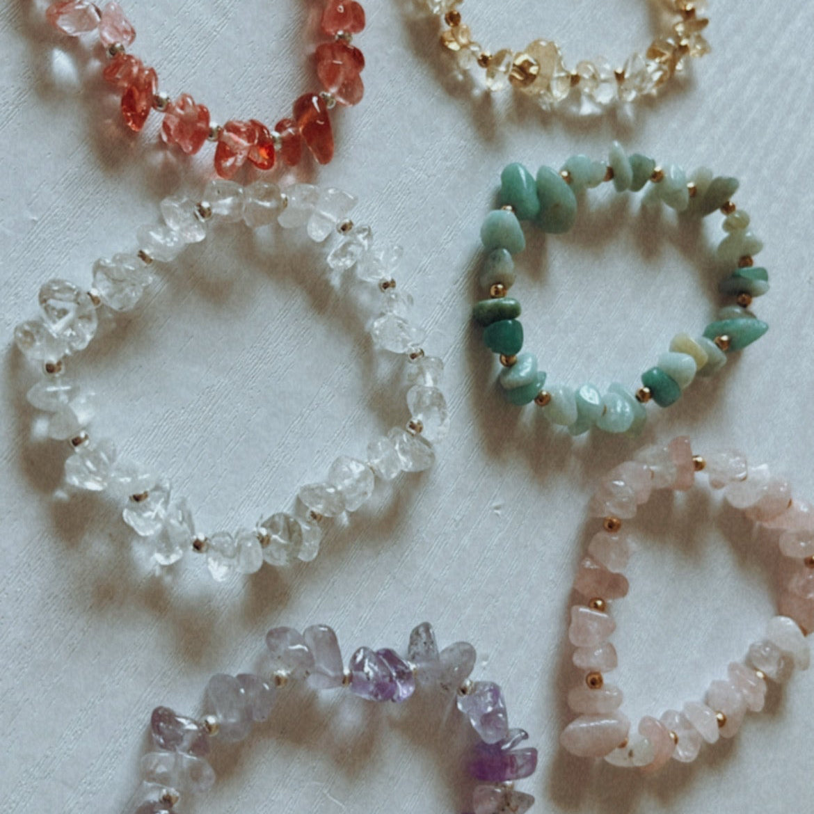 Beaded crystal bracelet - Positively Beaded
