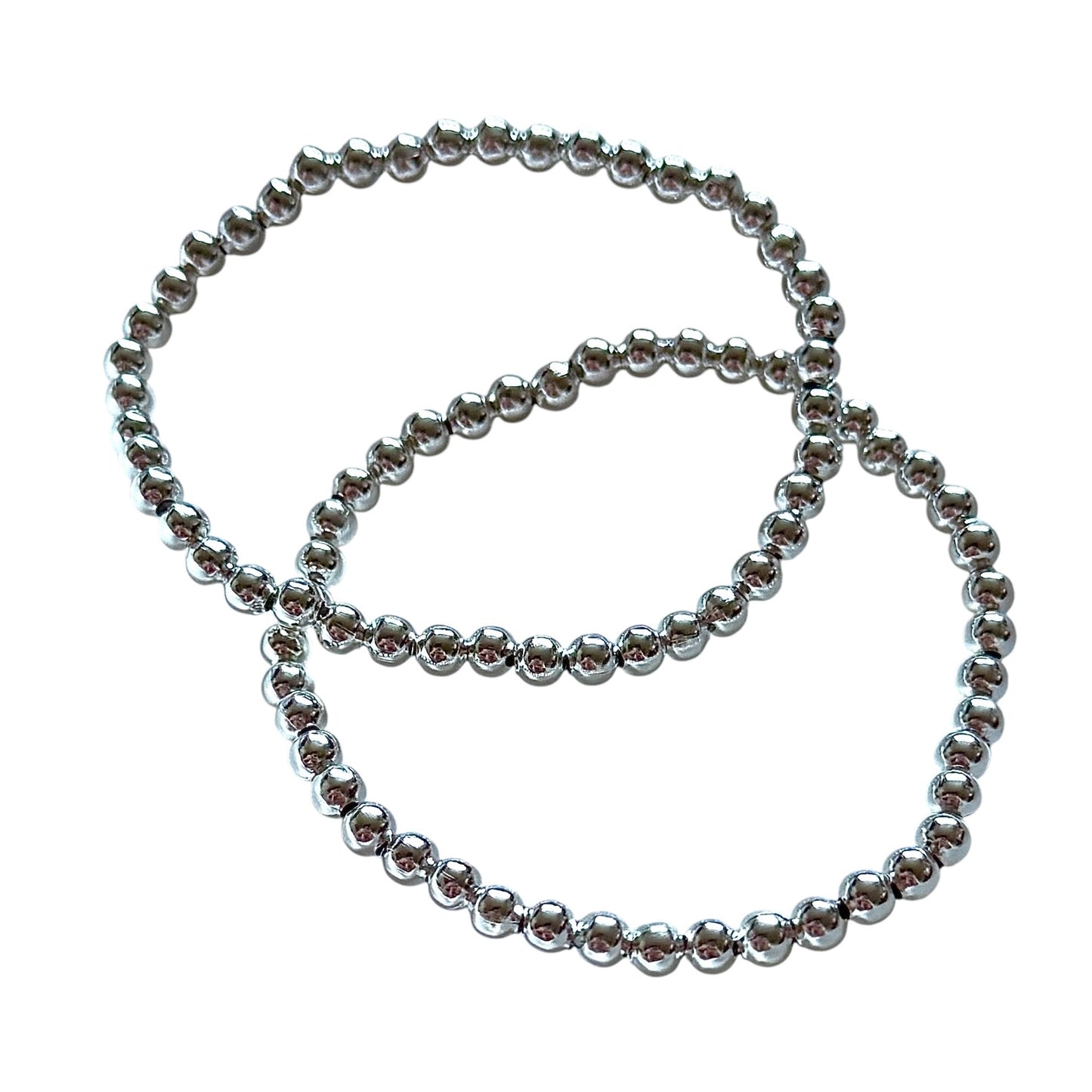 4mm Silver Plated Bracelet