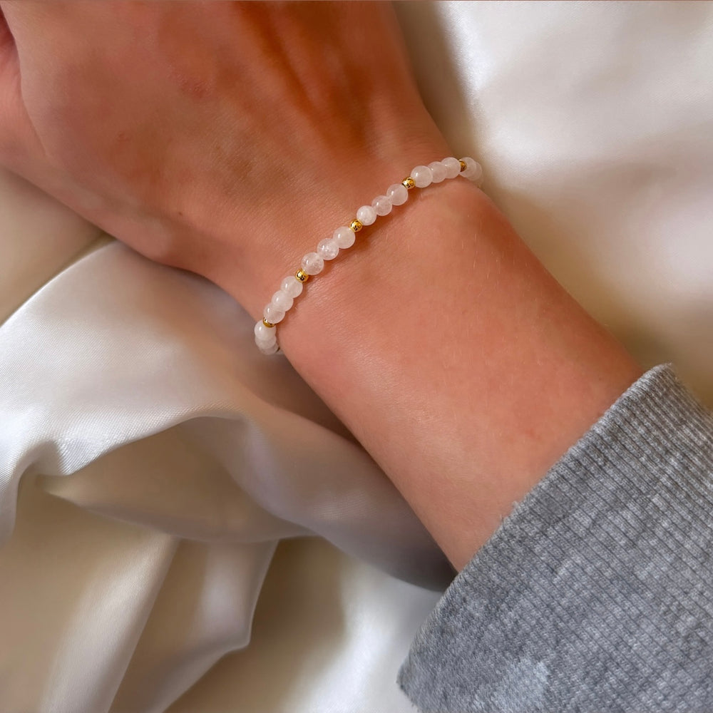 
                      
                        White jade stacking bracelet
                      
                    