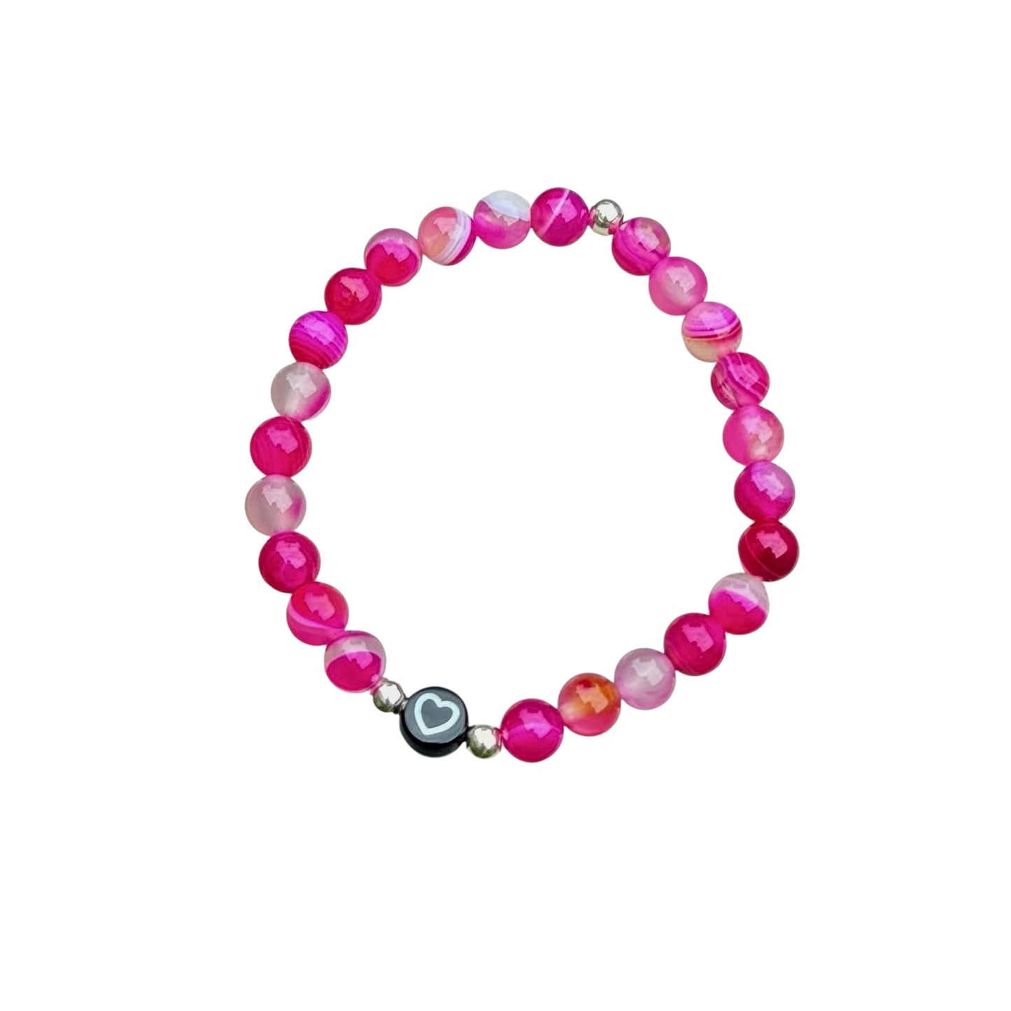 Heart Outline Crystal Bracelet