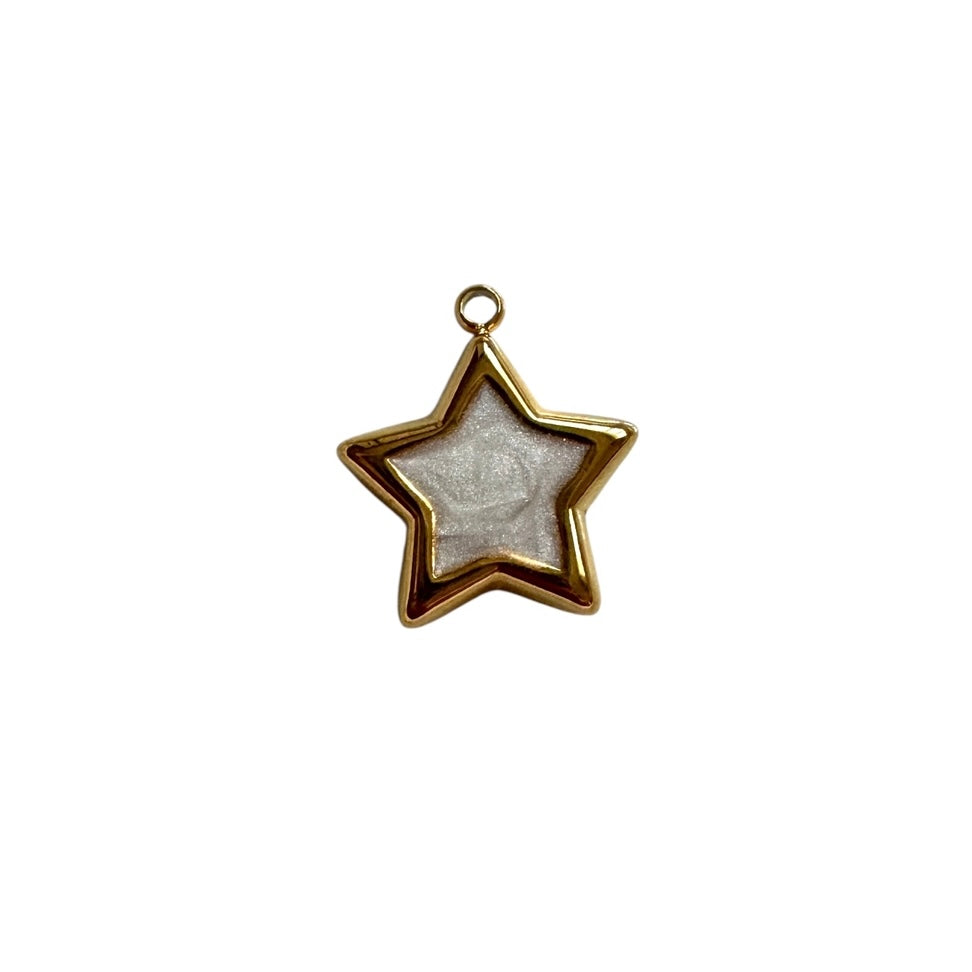 
                      
                        Enamelled Star Charm
                      
                    