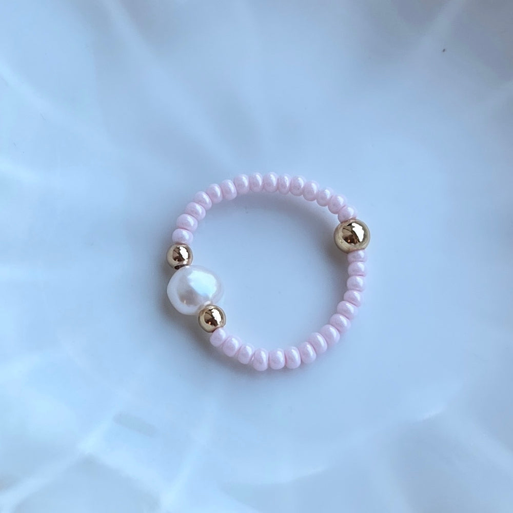 
                      
                        Colourful pearl ring
                      
                    