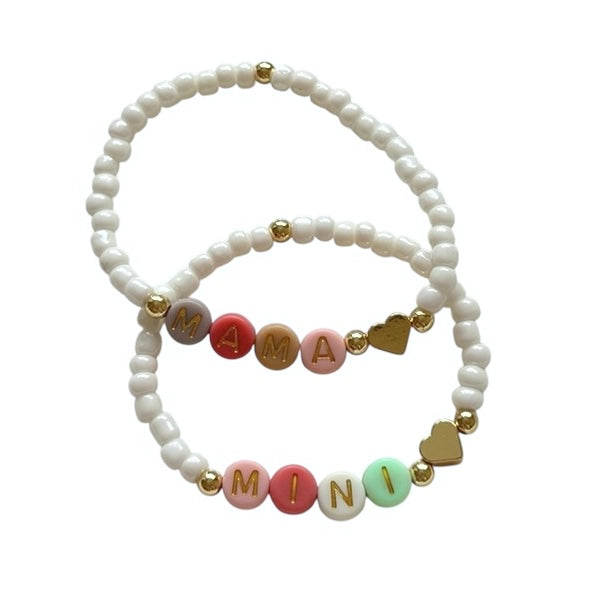 Mama and Mini Rainbow Set - Positively Beaded