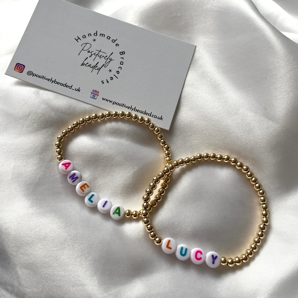 
                      
                        Classic name bracelet - gold, silver, rose gold
                      
                    