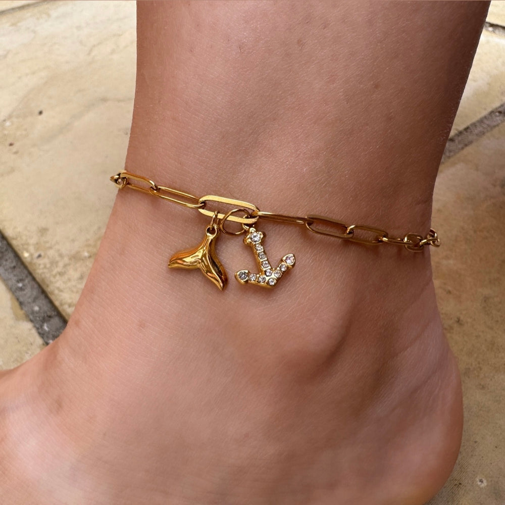 
                      
                        The Coastal Duo Charm Anklet | PB Charm Studio
                      
                    