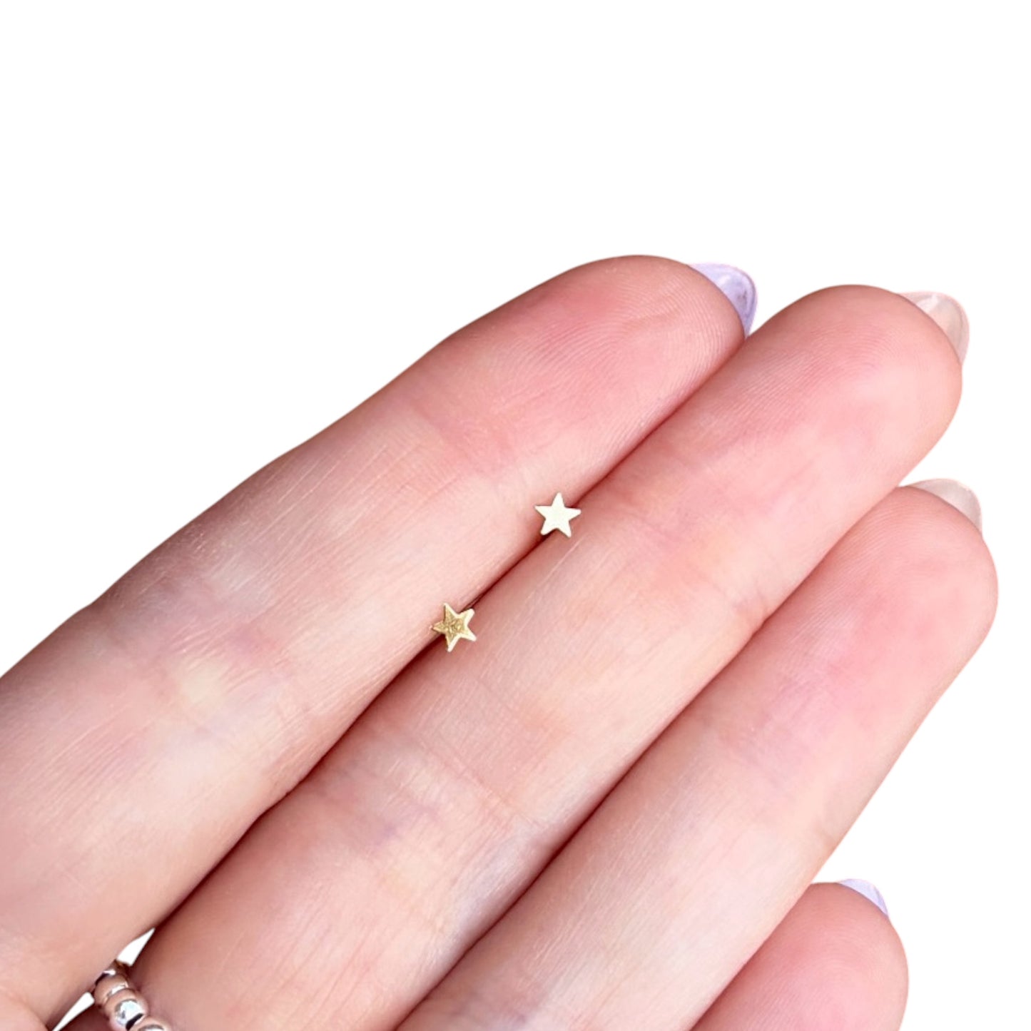 Gold Filled Micro Star Studs