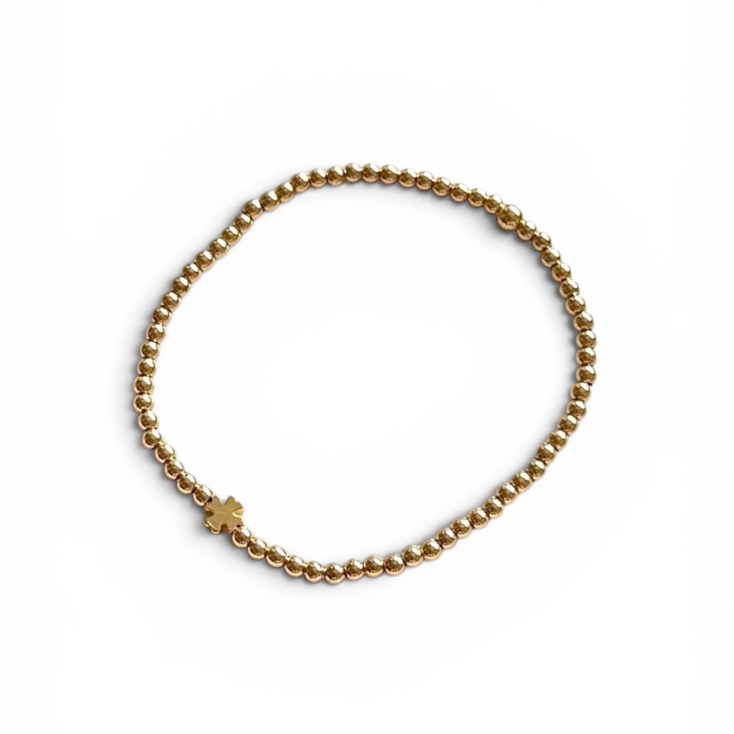 3mm Clover Stacking Bracelet