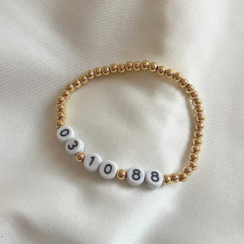 
                      
                        Date bracelet - gold
                      
                    