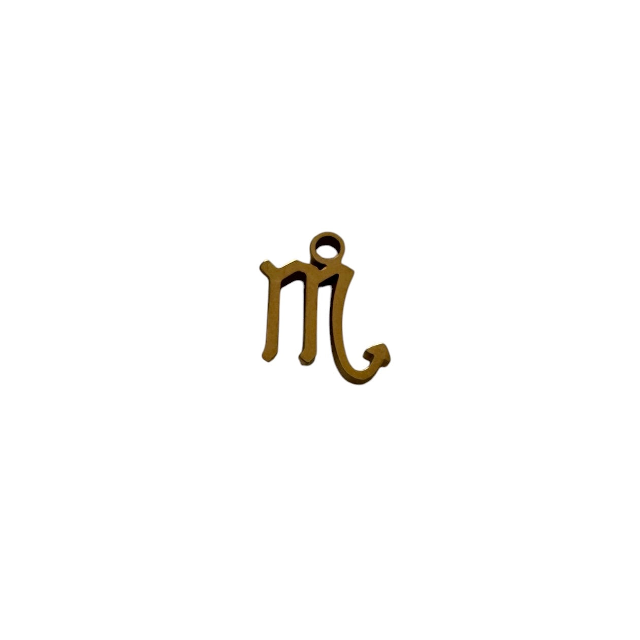 Gold Zodiac Symbol Charm