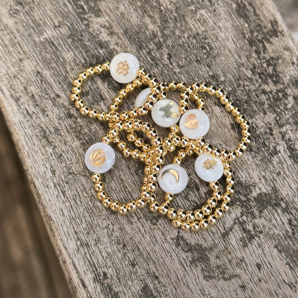 
                      
                        Freshwater Pearl Symbol Ring - Positively Beaded
                      
                    