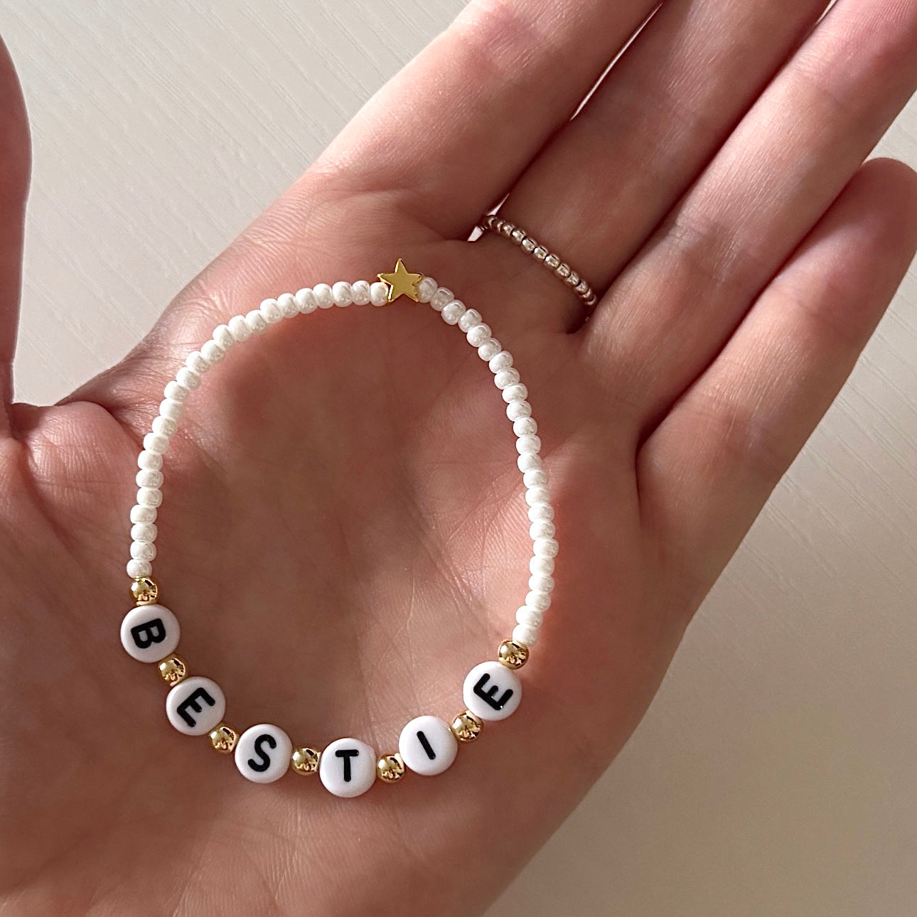 Little star beaded friendship bracelet