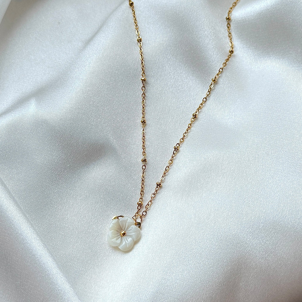 
                      
                        The Calla Floral Necklace - Positively Beaded
                      
                    