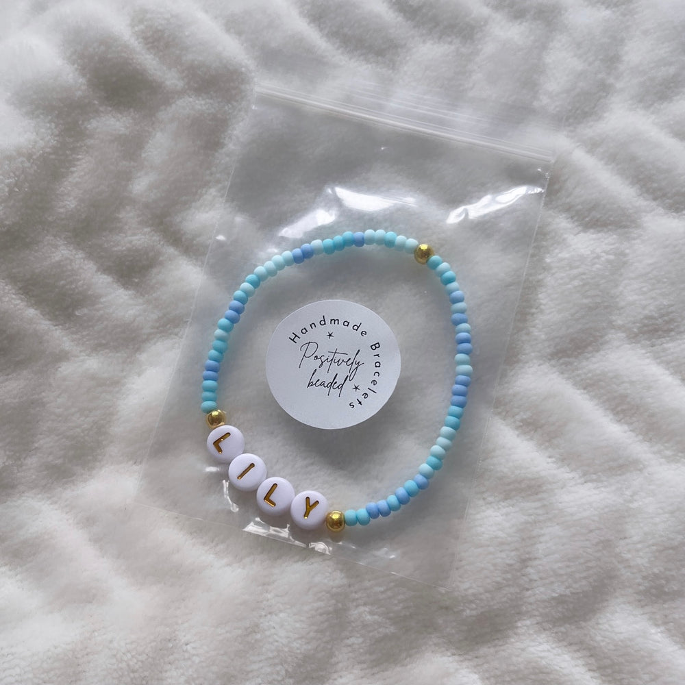 
                      
                        Pastel colour spectrum beaded friendship bracelet
                      
                    