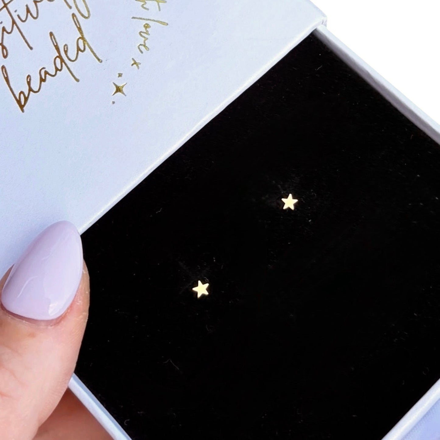 Gold Filled Micro Star Studs