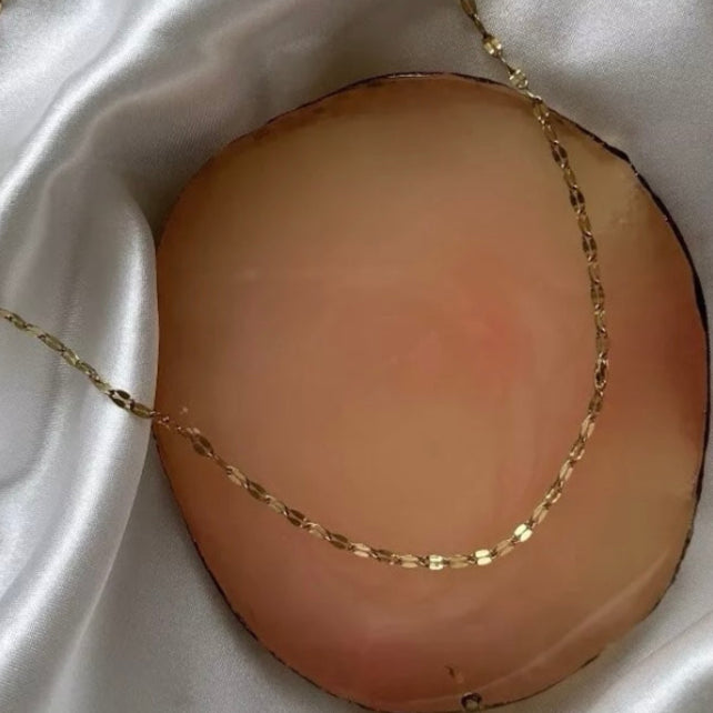 The Etta delicate choker necklace - gold, rose gold or silver - Positively Beaded