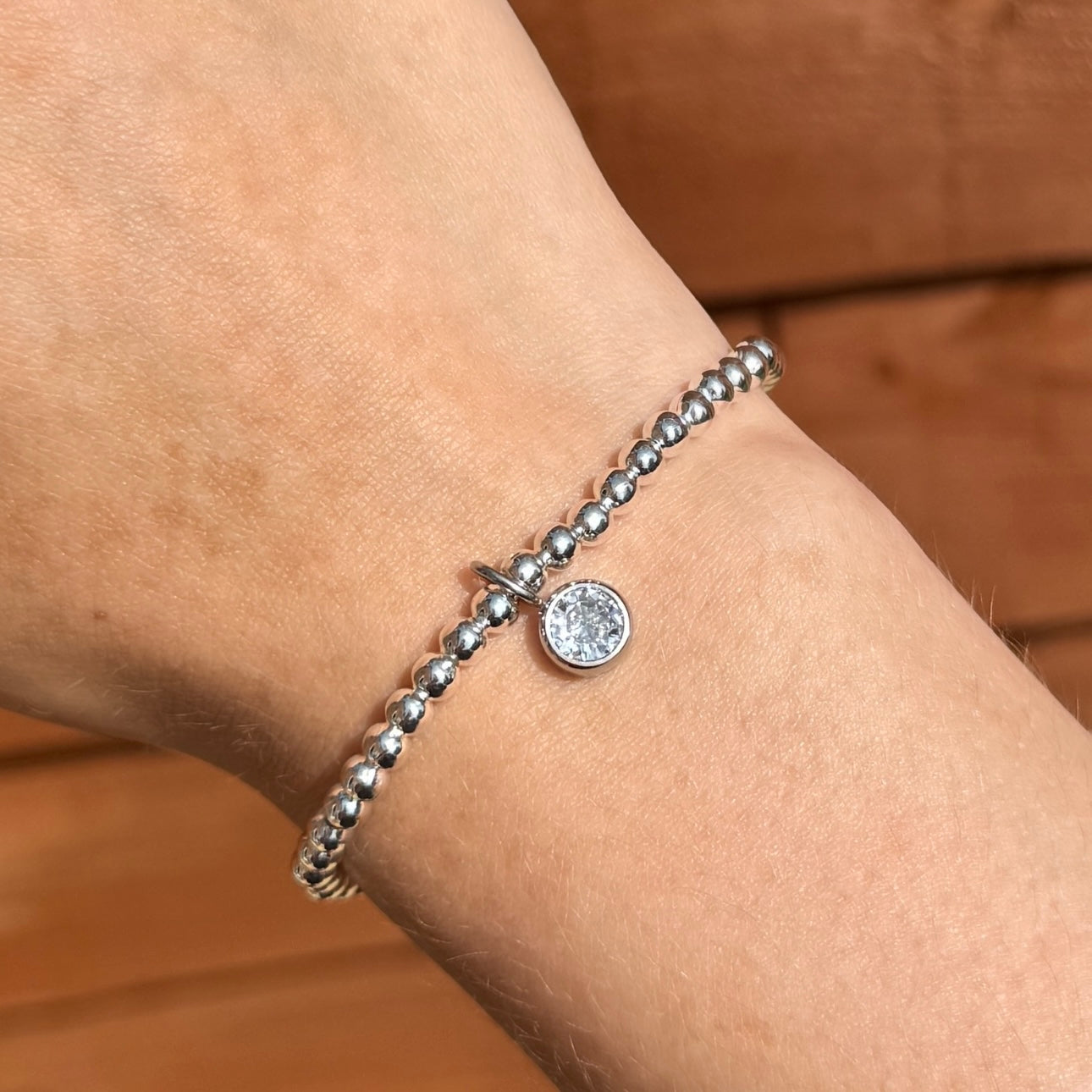 Classic Birthstone Bracelet - Positively Beaded