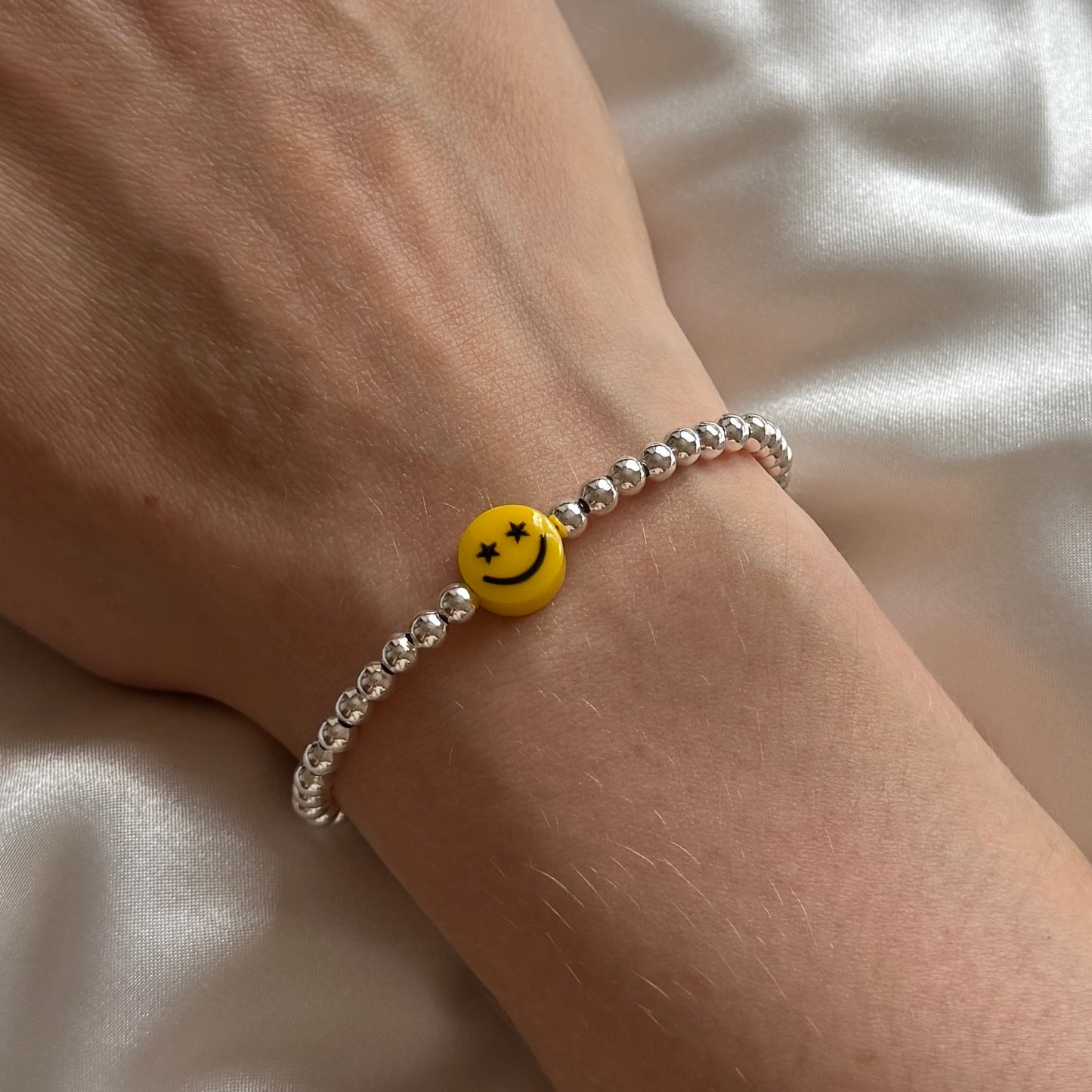 Retro Happy Face Bracelet