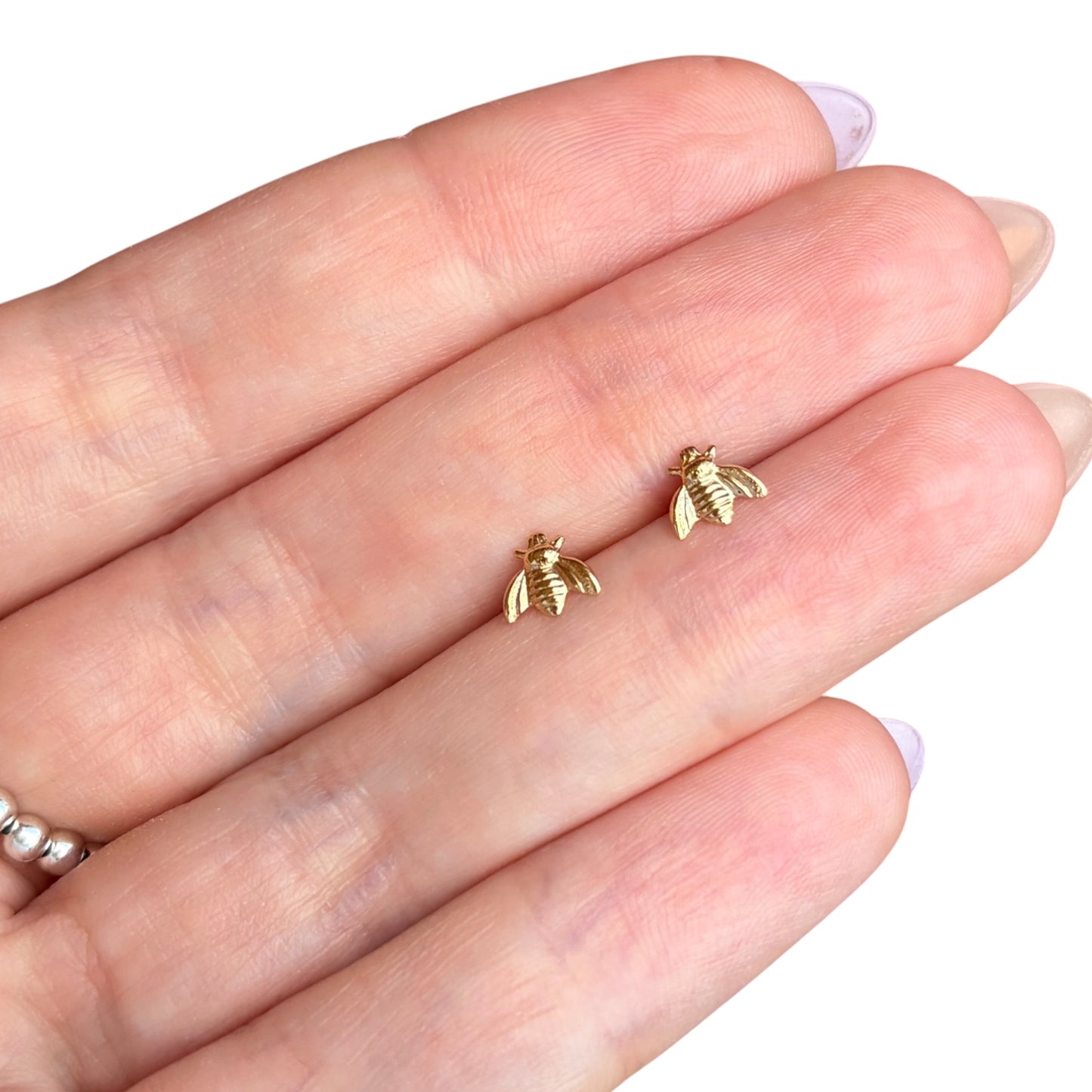 Little Bee Studs - Gold Filled or Sterling Silver