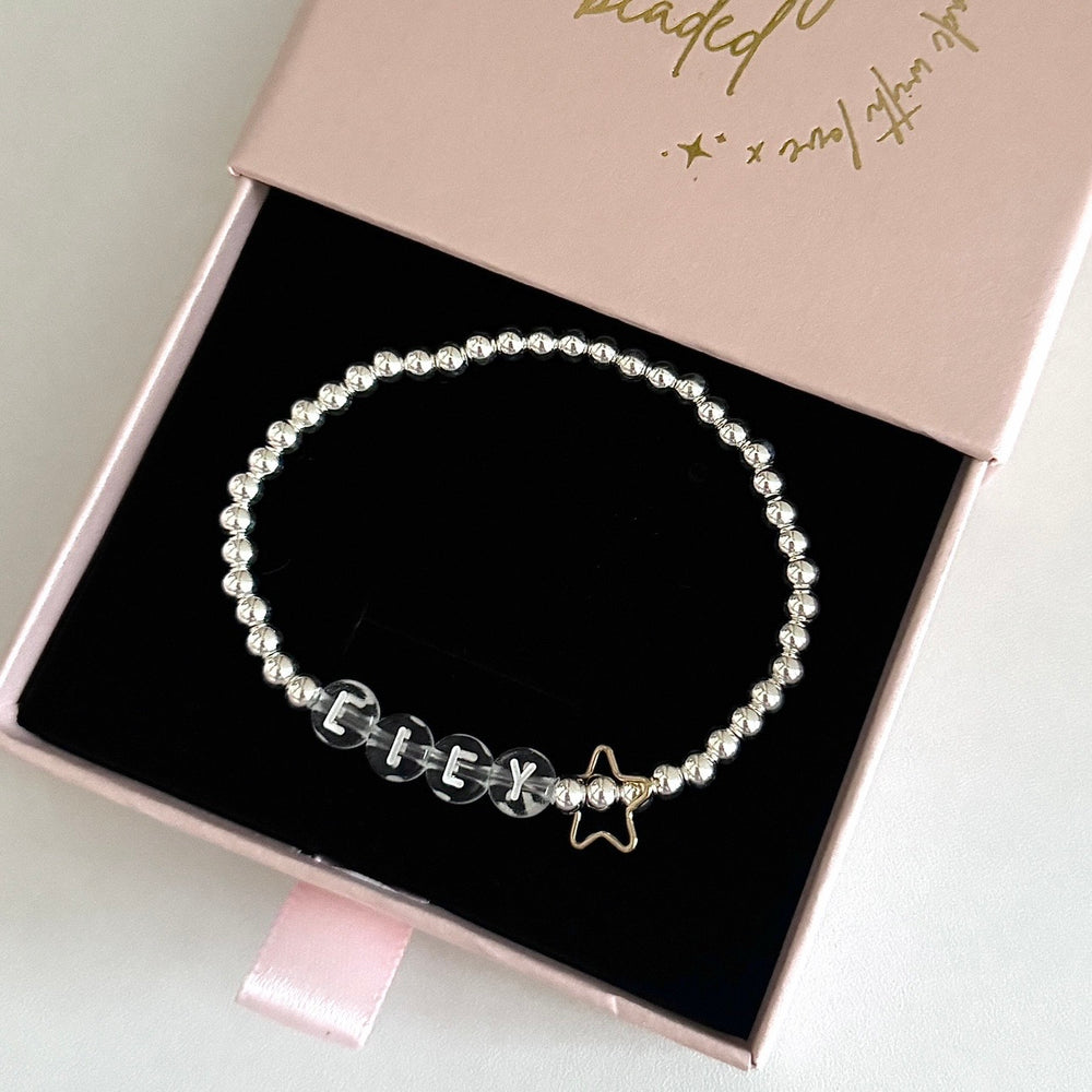 
                      
                        925 Sterling Silver Luxe Personalised Charm Bracelet
                      
                    