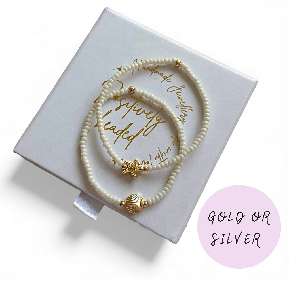 Beach Bead Duo Stacking Set
