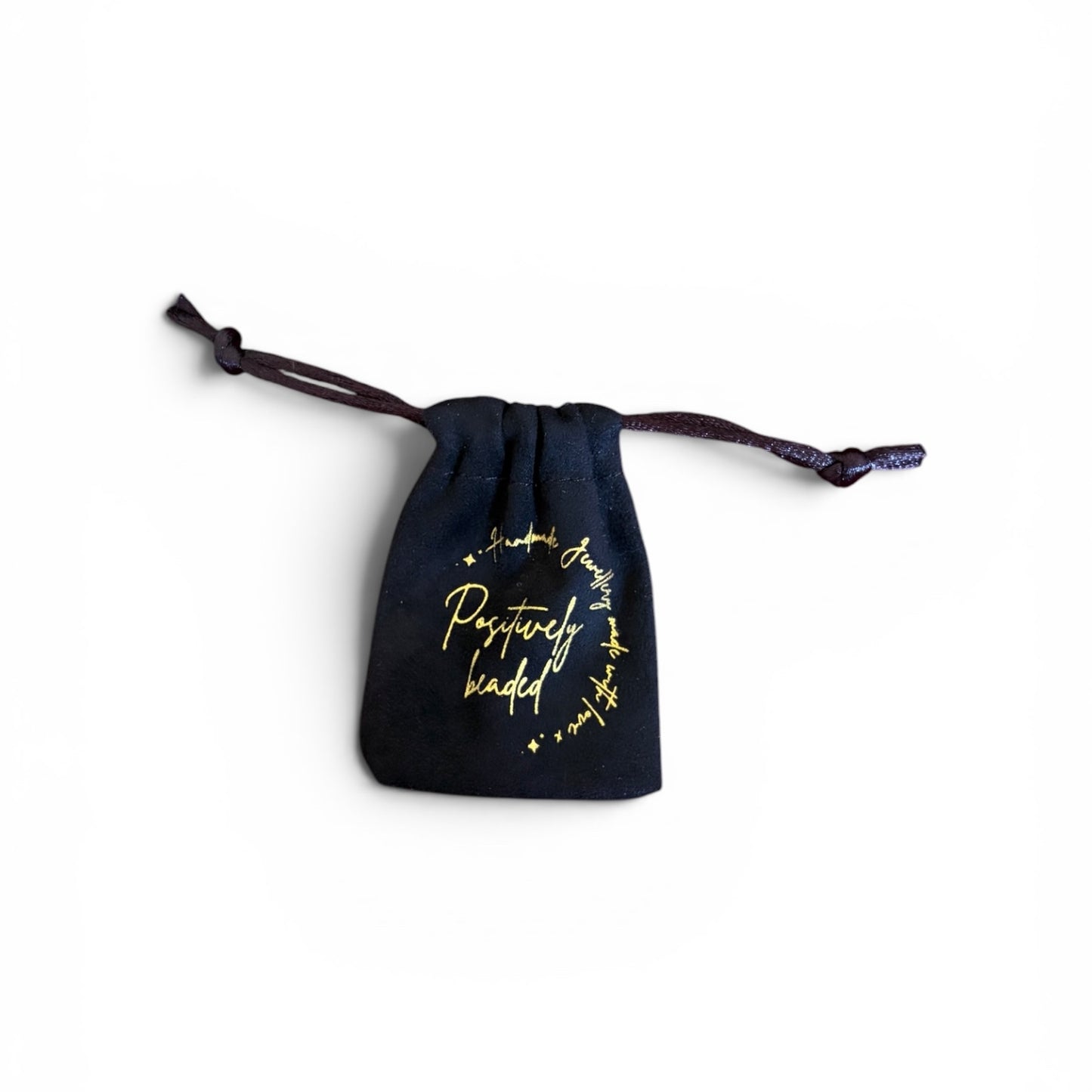 Black Velvet Ring Pouch