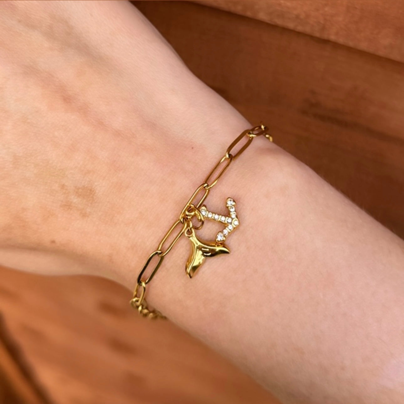The Coastal Duo Charm Bracelet | PB Charm Studio