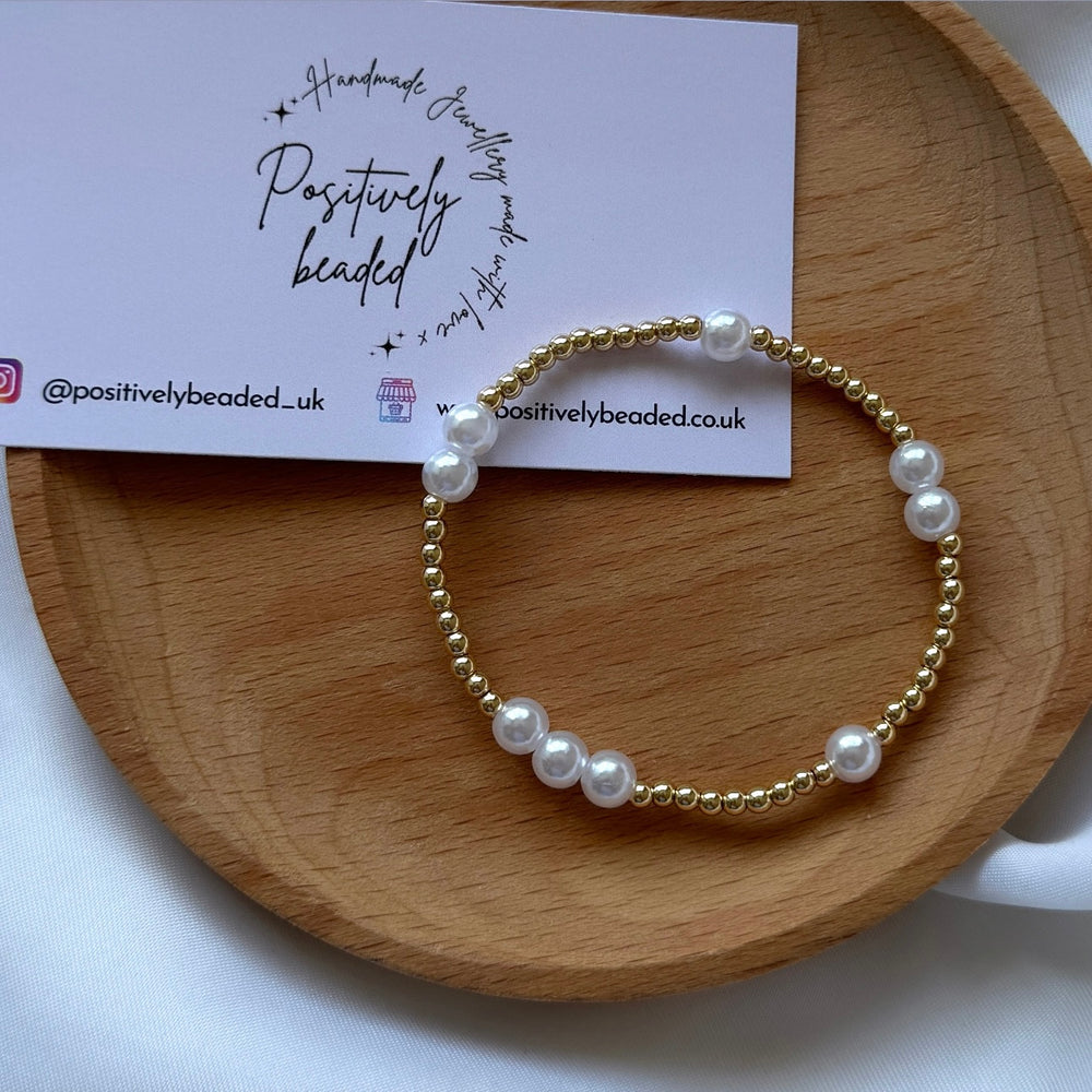 
                      
                        Bubble pearl stacking bracelet
                      
                    