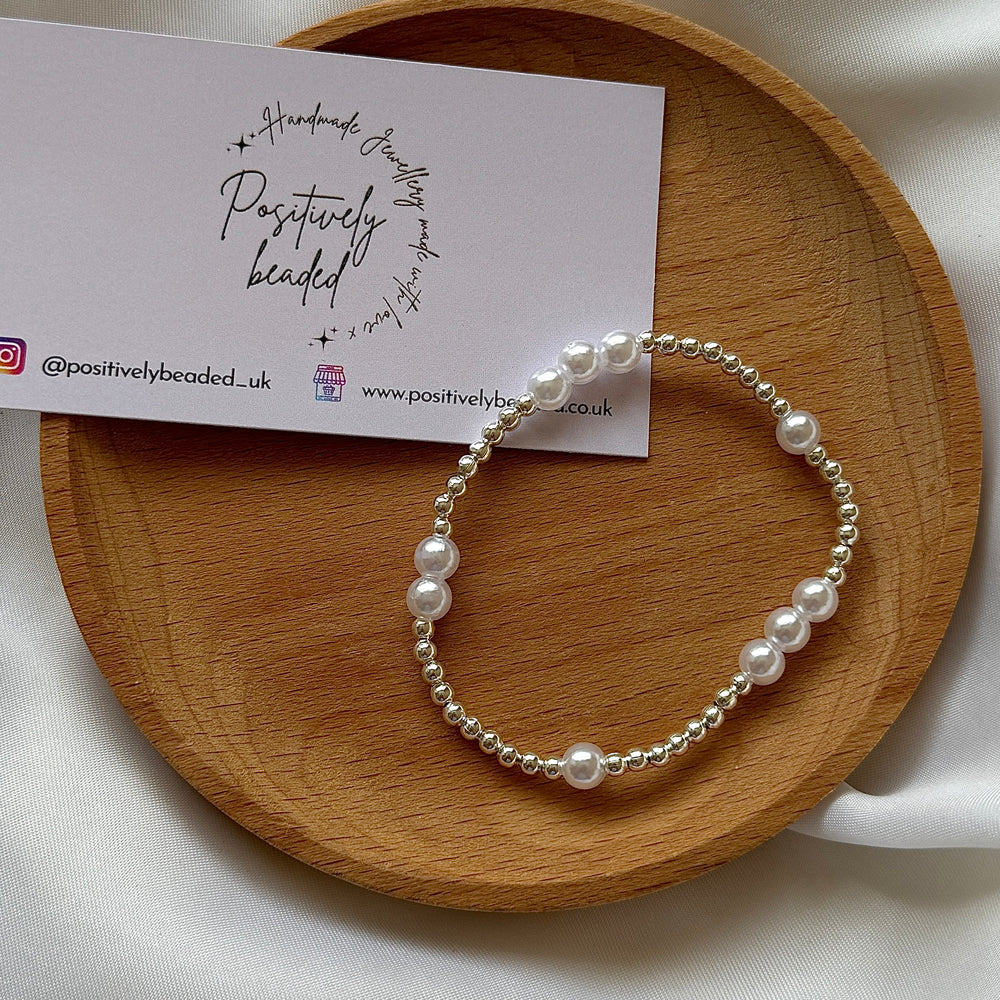 
                      
                        Bubble pearl stacking bracelet
                      
                    