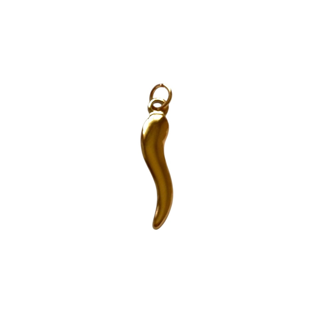Gold Chilli Pepper Charm
