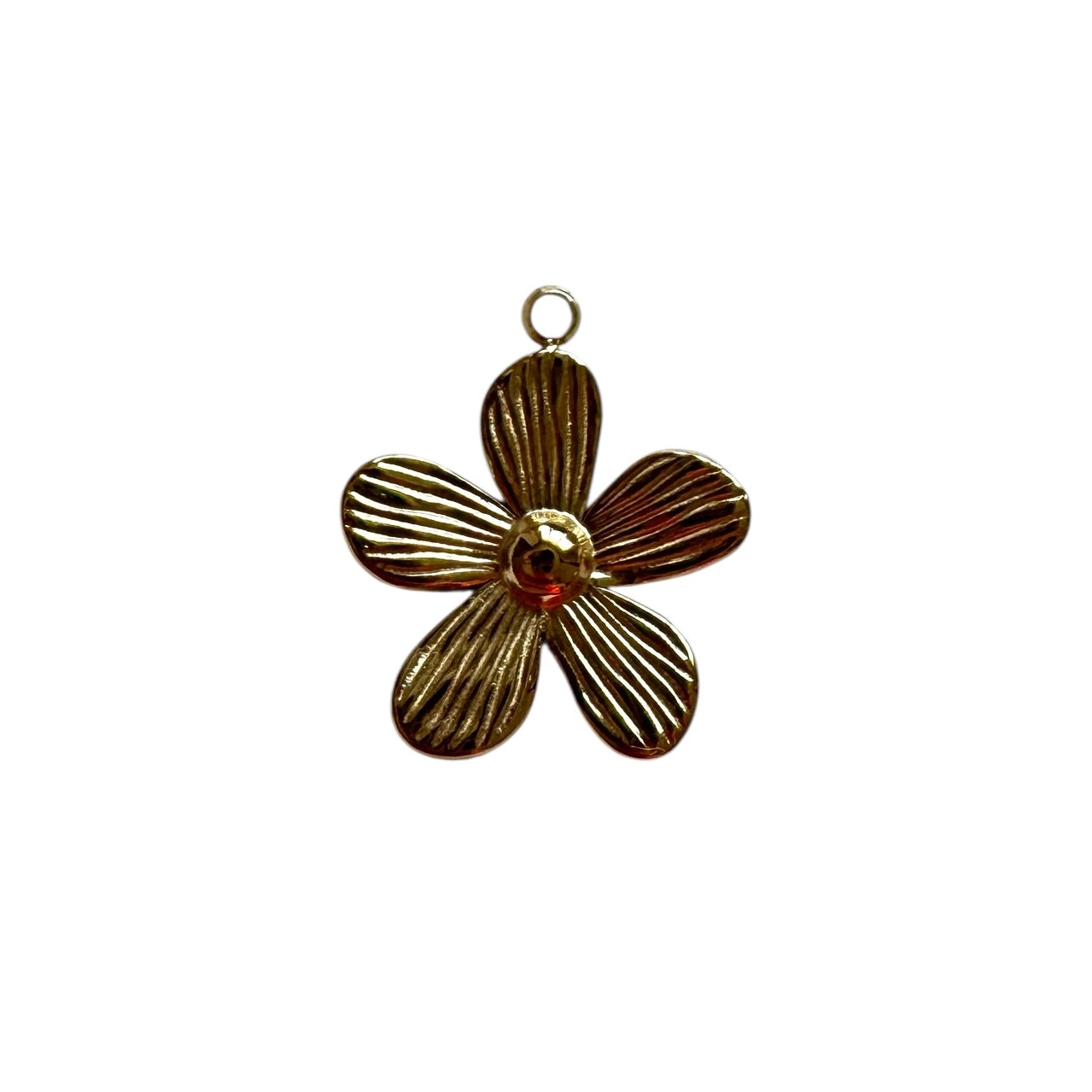 Gold Flower Charm
