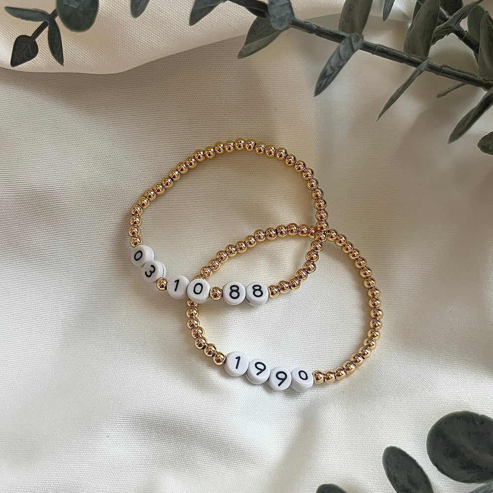 
                      
                        Date bracelet - gold
                      
                    