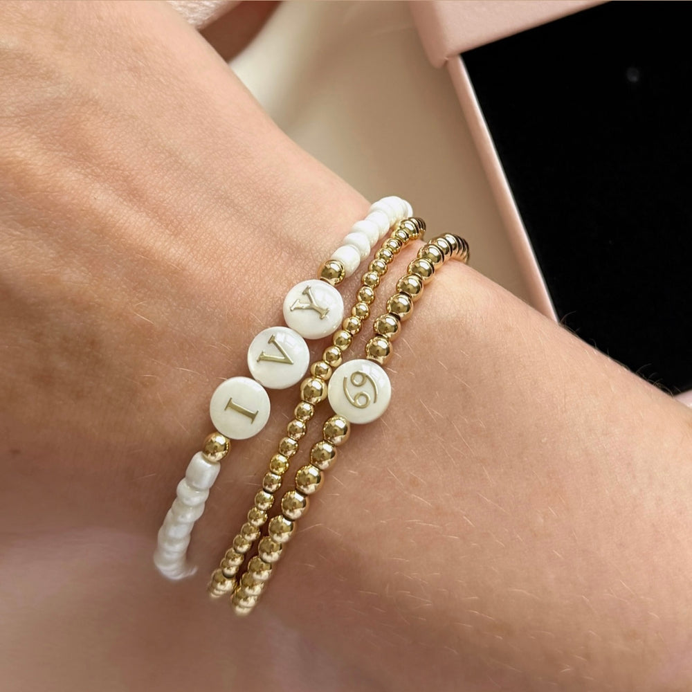 
                      
                        Freshwater Pearl Zodiac Personalised Bracelet Set
                      
                    