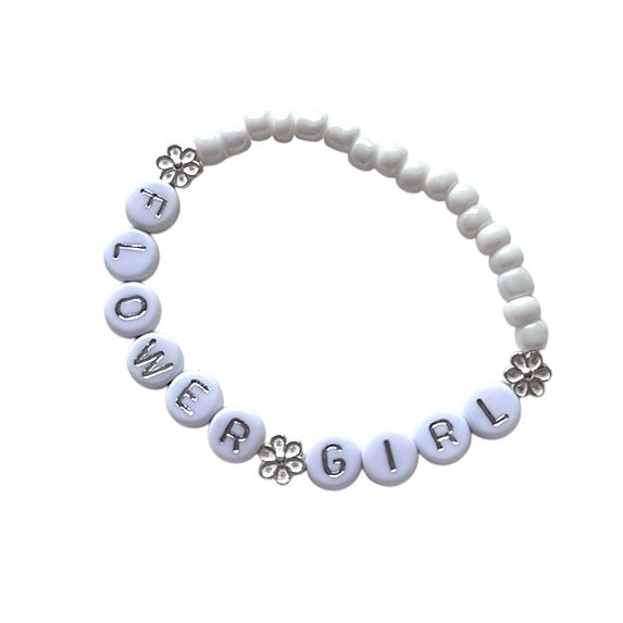 Flower Girl Bracelet - Positively Beaded