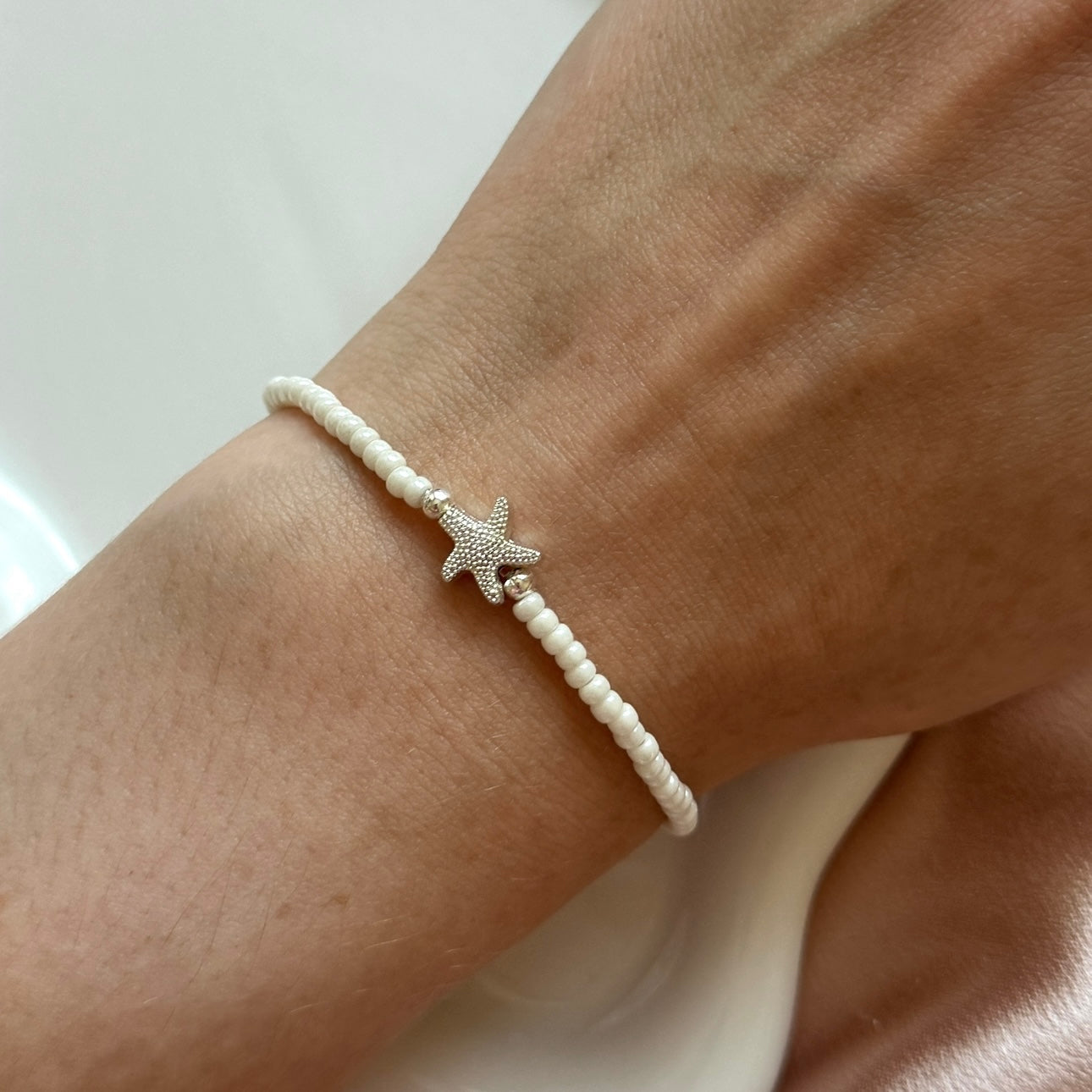 Starfish charm bracelet