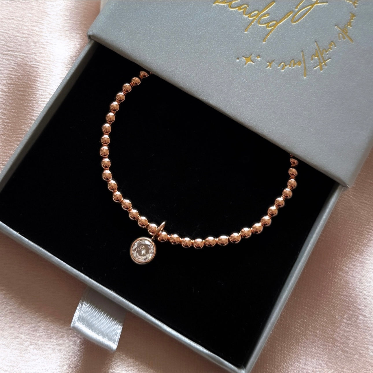 Classic Birthstone Bracelet - Positively Beaded
