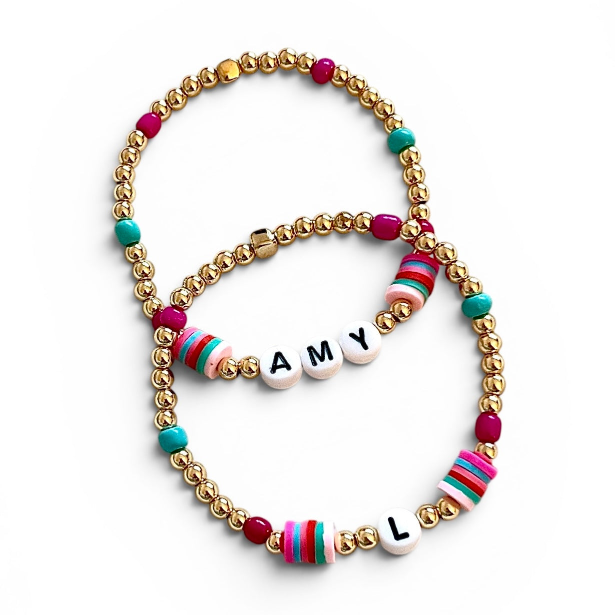 Colour Pop Name Bracelet