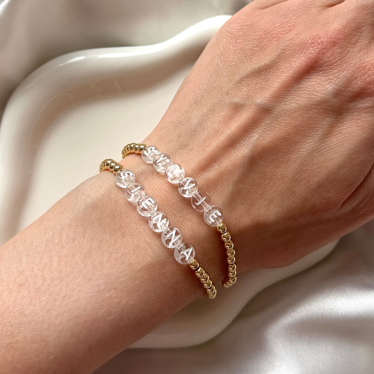 Classic name bracelet - gold, silver, rose gold