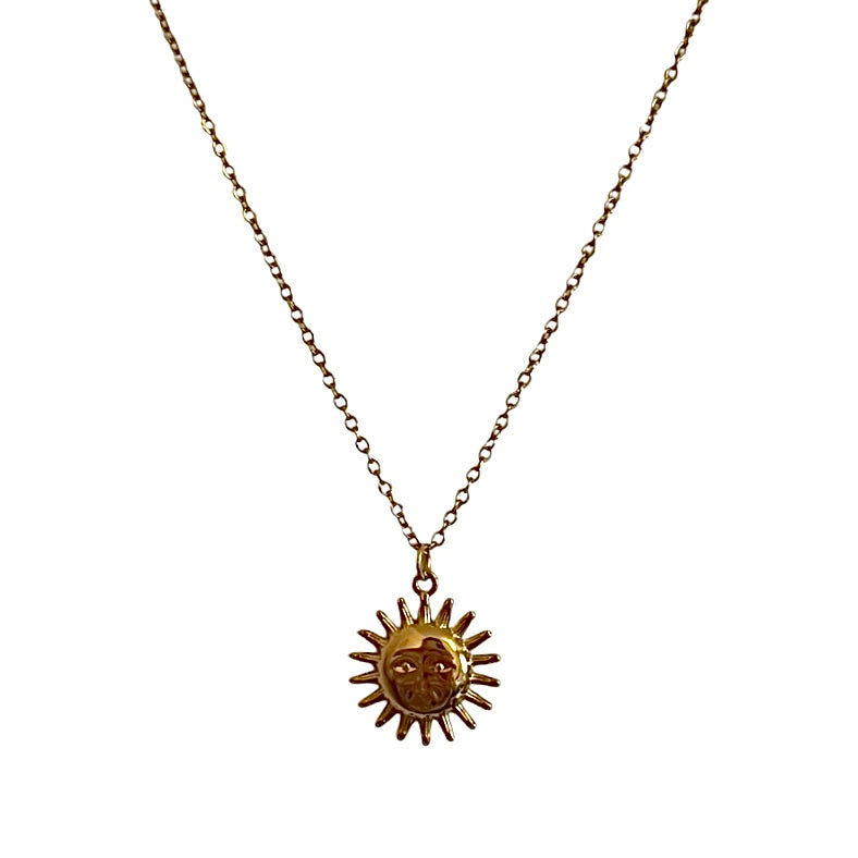 The Amelie Sun Pendant Necklace - Positively Beaded