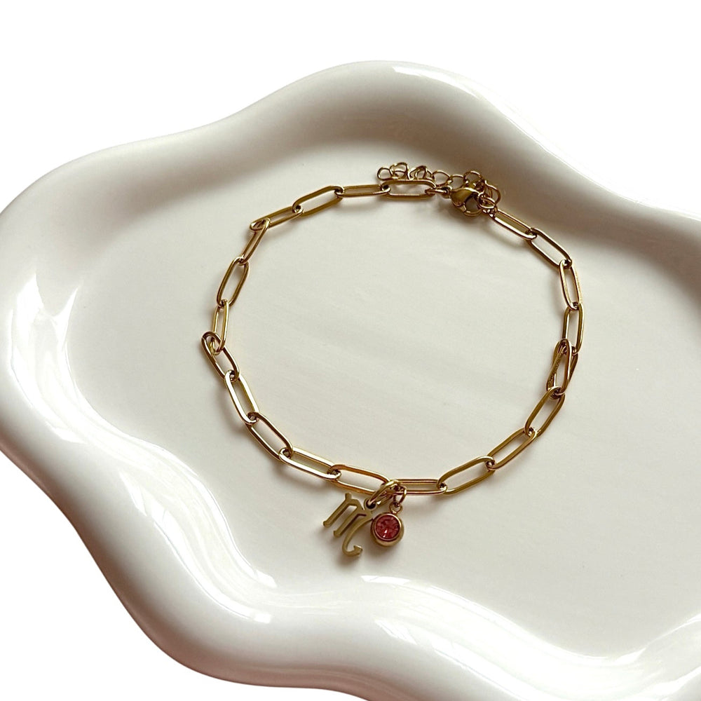 The Cosmic Duo Charm Anklet | PB Charm Studio