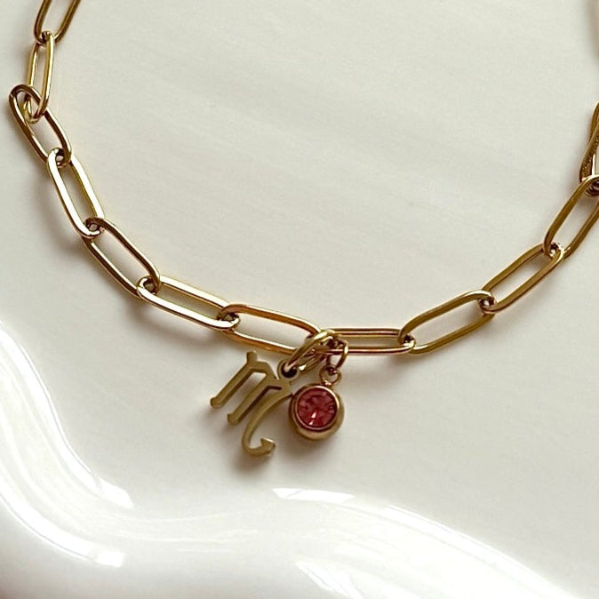 The Cosmic Duo Charm Bracelet | PB Charm Studio