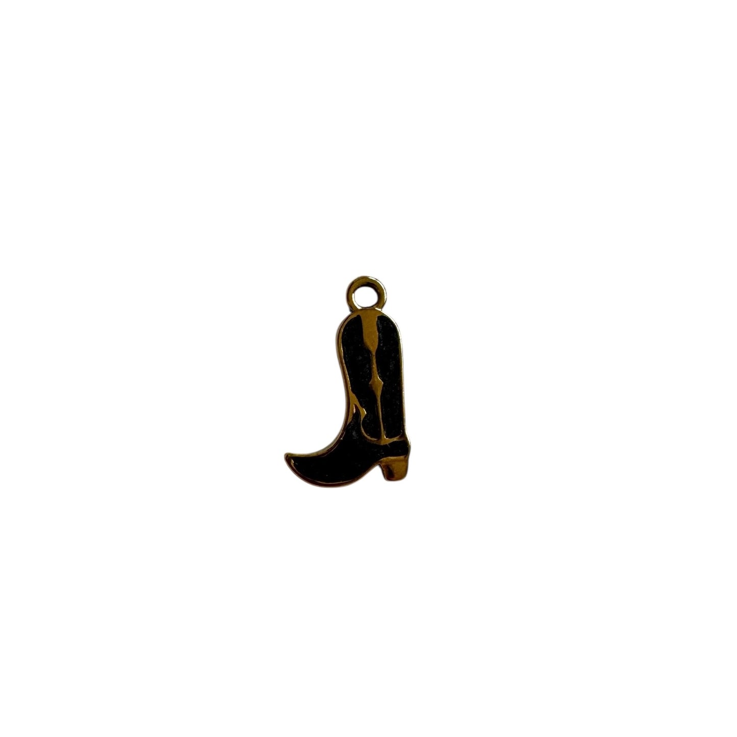 Enamel Cowboy Boot Charm