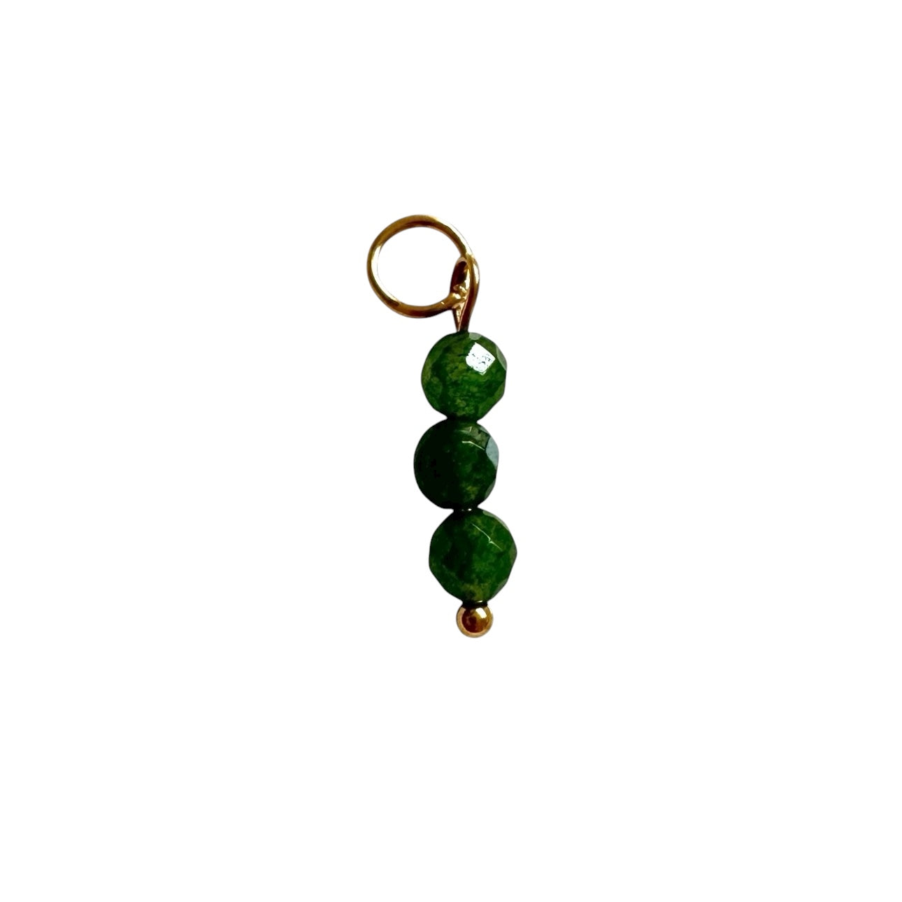 Emerald Crystal Trio Charm