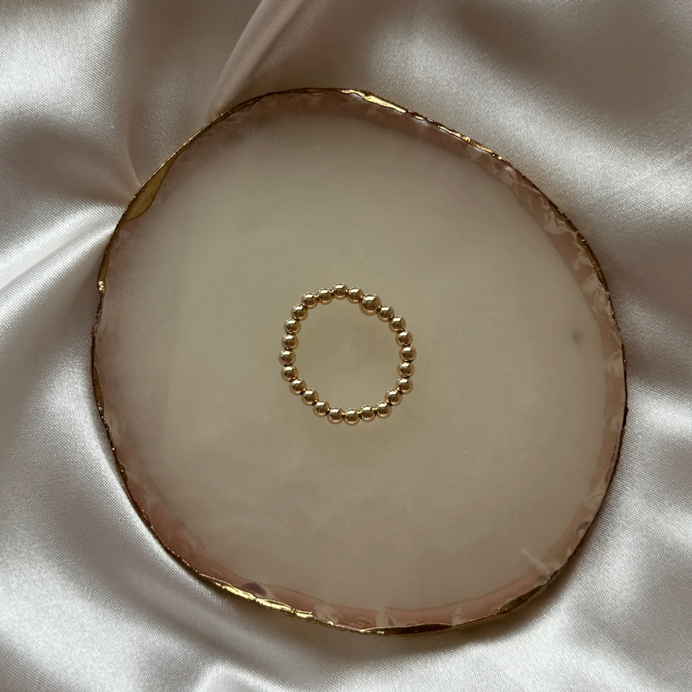 
                      
                        Simple Gold Ring - 3mm - Positively Beaded
                      
                    