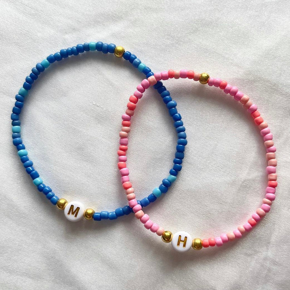 
                      
                        Colour spectrum beaded friendship bracelet
                      
                    